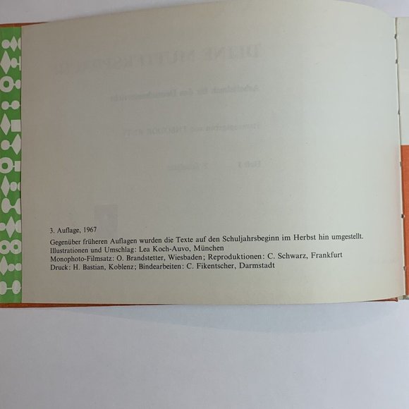 Deine Muttersprache Diesterweg Book Hardcover German Children’s Book Excellent - Picture 6 of 8